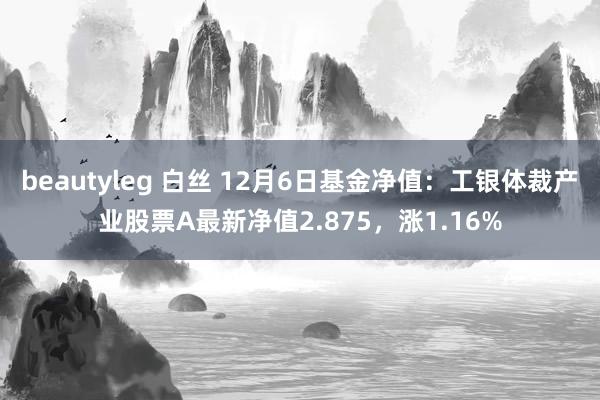 beautyleg 白丝 12月6日基金净值：工银体裁产业股票A最新净值2.875，涨1.16%